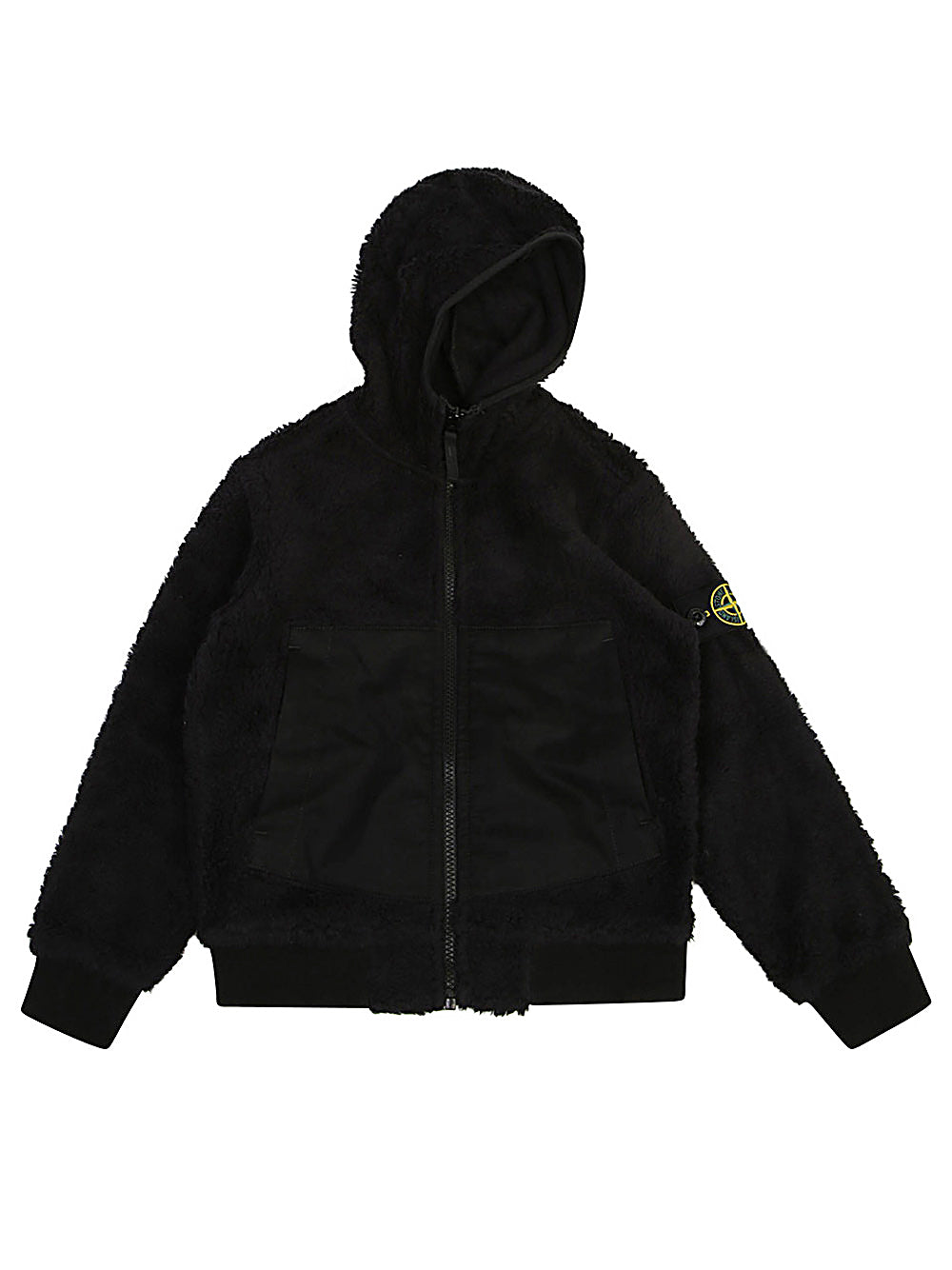 STONE ISLAND KIDS-OUTLET-SALE-Sweatshirts SCHWARZ-ARCHIVIST