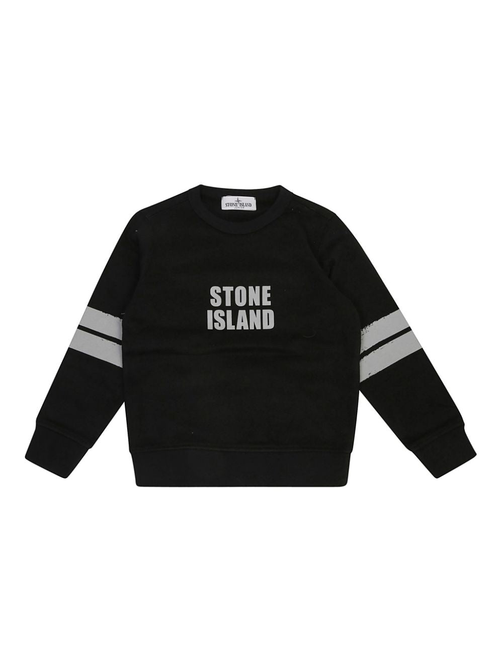 STONE ISLAND KIDS-OUTLET-SALE-Sweatshirts SCHWARZ-ARCHIVIST