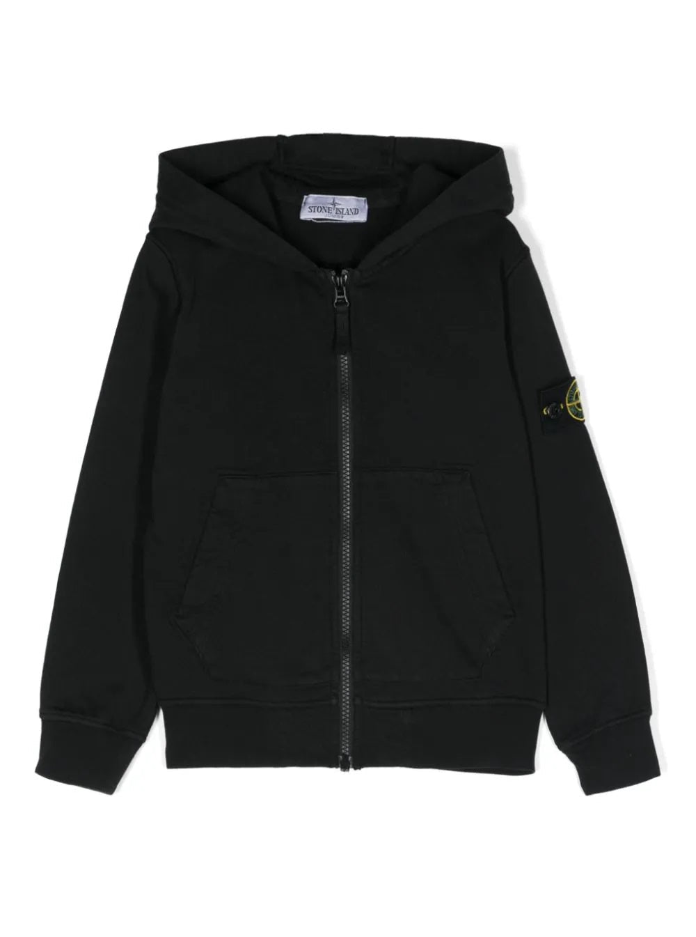 STONE ISLAND KIDS-OUTLET-SALE-Sweatshirts SCHWARZ-ARCHIVIST