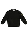 STONE ISLAND KIDS-OUTLET-SALE-Sweatshirts SCHWARZ-ARCHIVIST