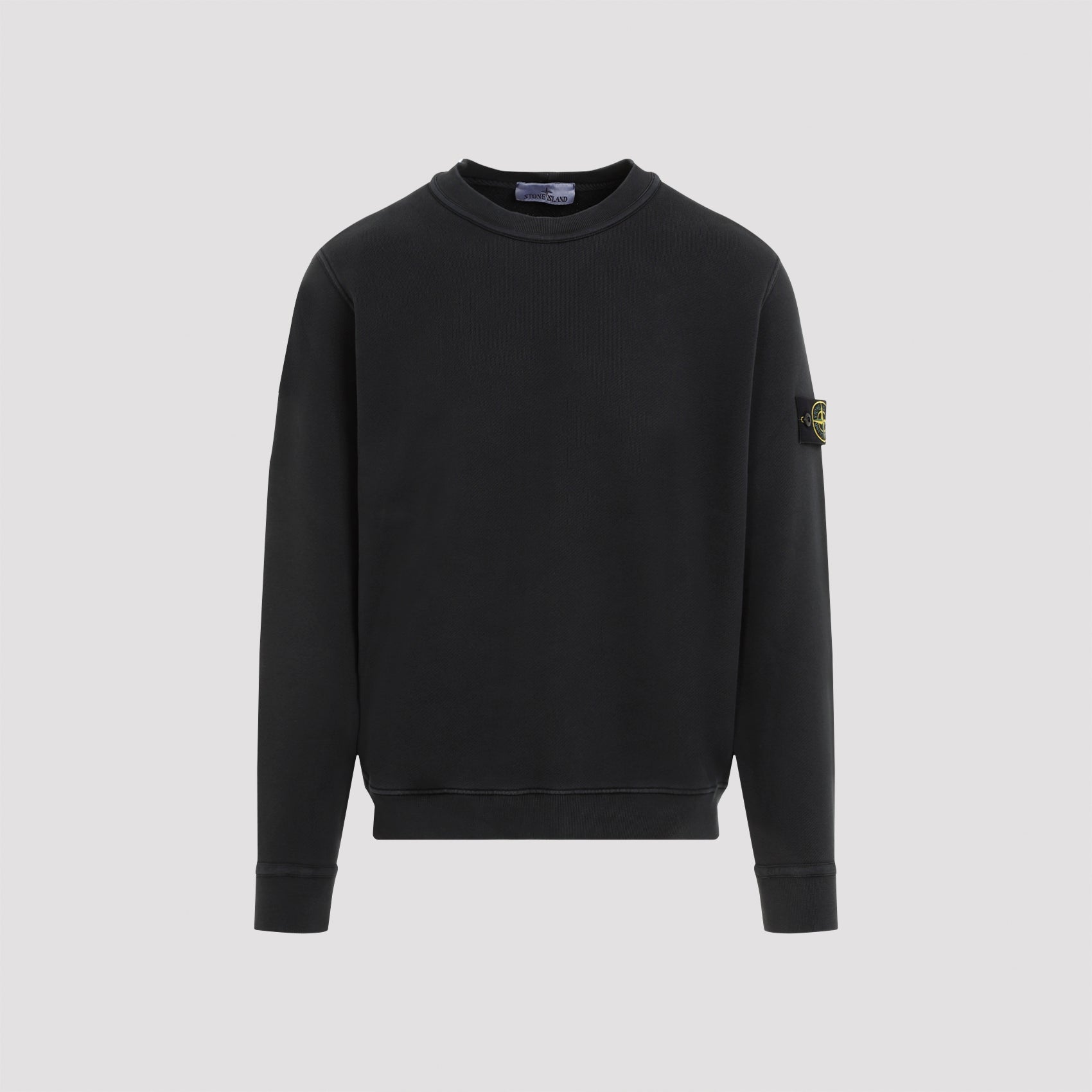 STONE ISLAND-OUTLET-SALE-Sweatshirts SCHWARZ-ARCHIVIST