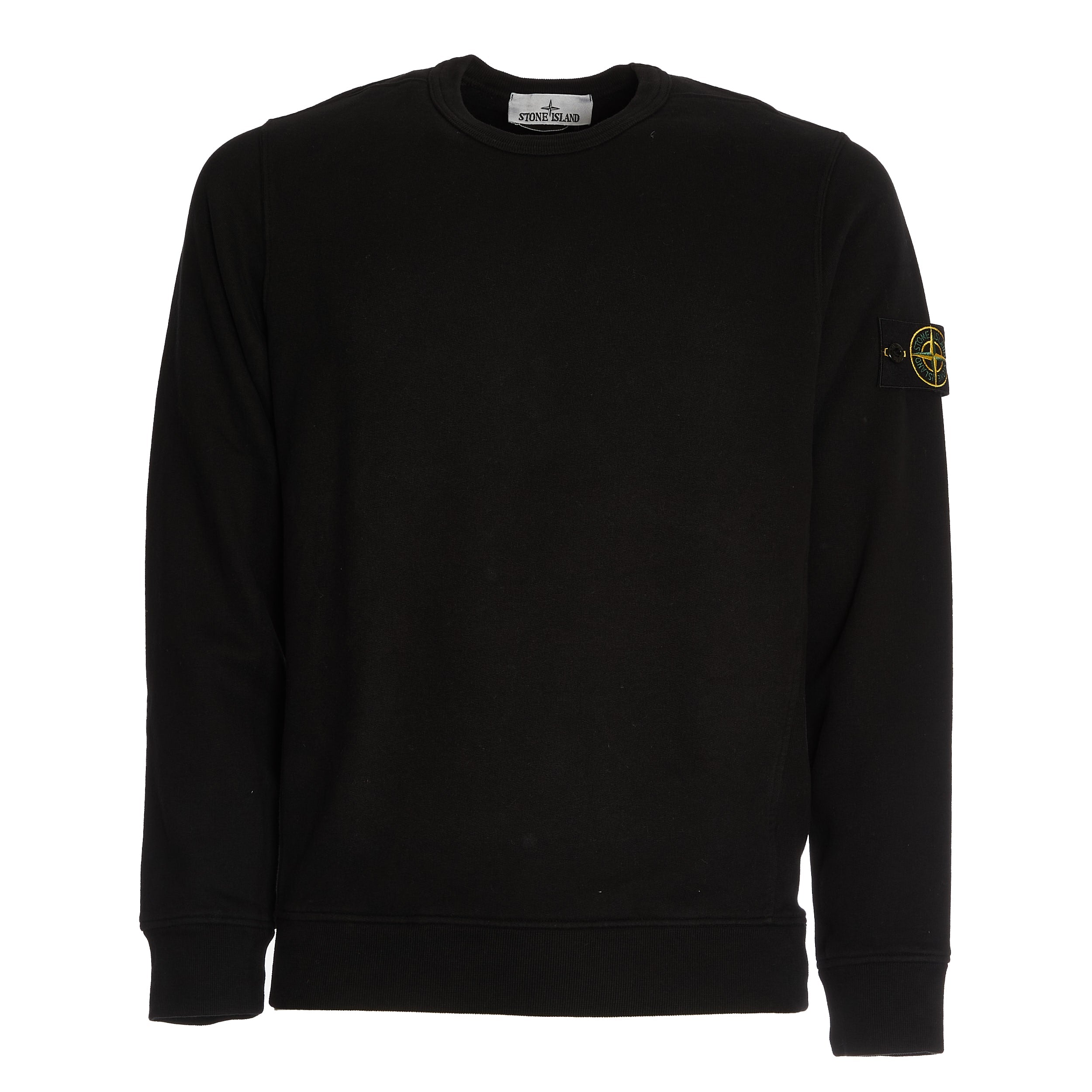 STONE ISLAND-OUTLET-SALE-Sweatshirts SCHWARZ-ARCHIVIST