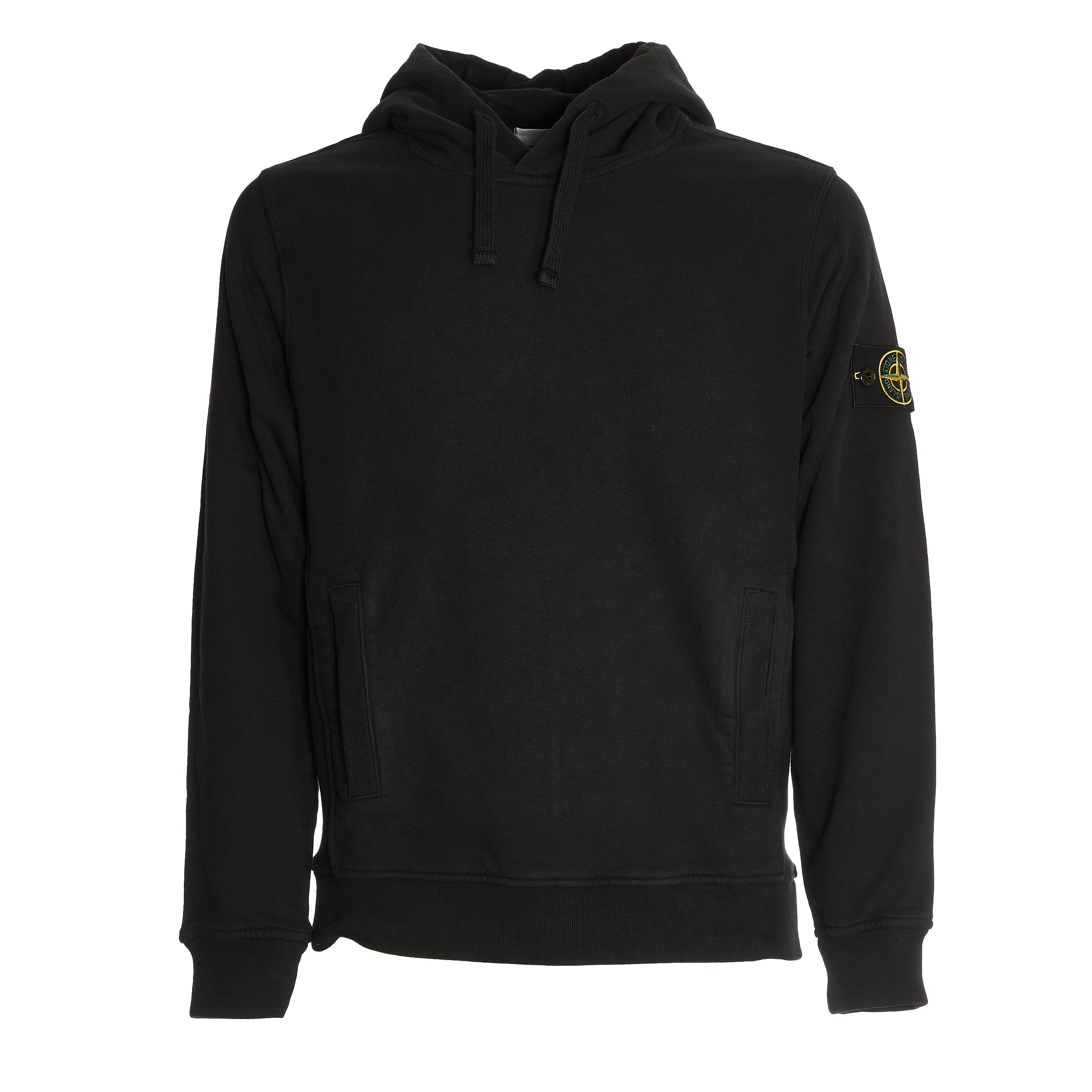 STONE ISLAND-OUTLET-SALE-Sweatshirts SCHWARZ-ARCHIVIST