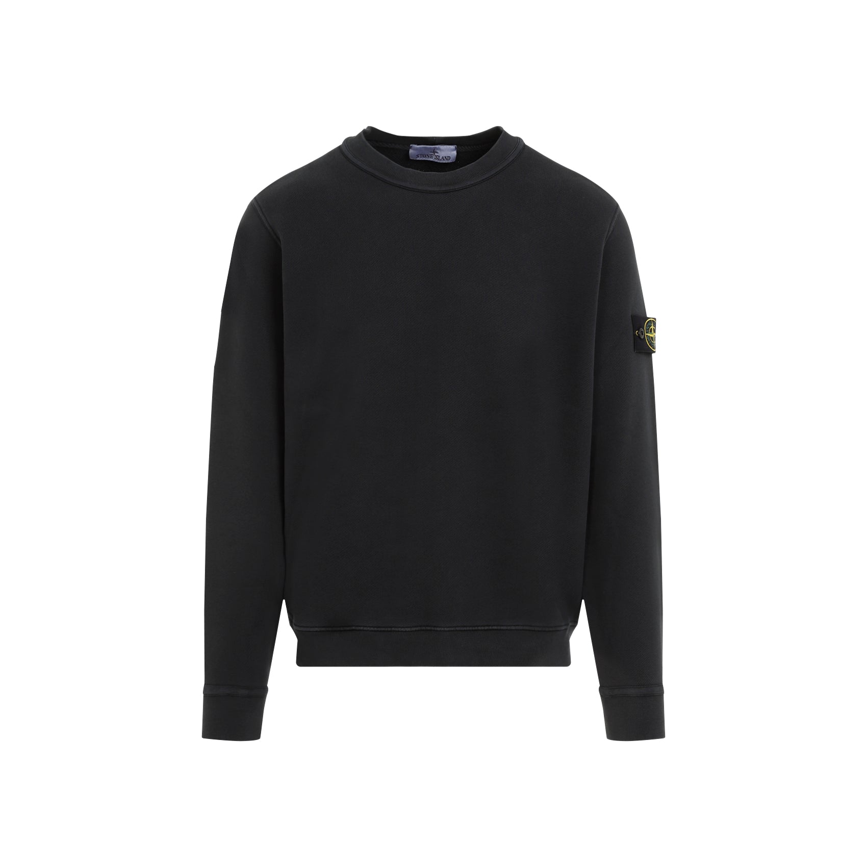 STONE ISLAND-OUTLET-SALE-Sweatshirts SCHWARZ-ARCHIVIST