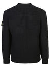 Stone Island-OUTLET-SALE-Sweatshirts SCHWARZ-ARCHIVIST