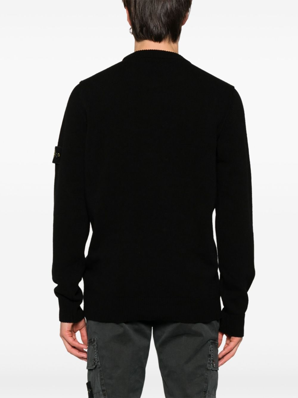 Stone Island-OUTLET-SALE-Sweatshirts SCHWARZ-ARCHIVIST