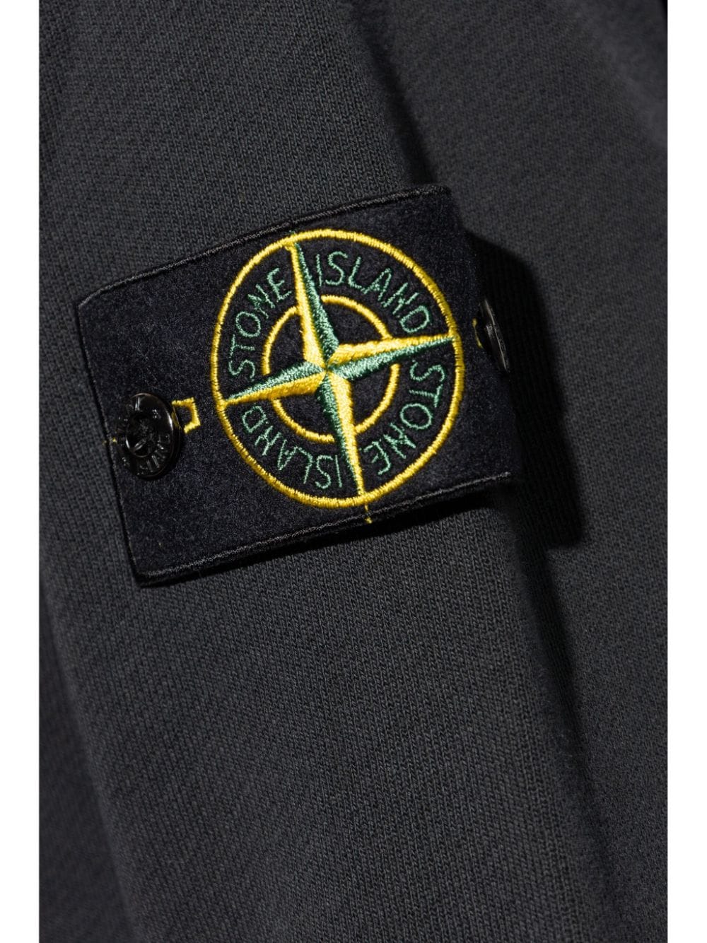 Stone Island-OUTLET-SALE-Sweatshirts SCHWARZ-ARCHIVIST