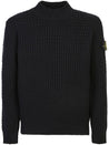 Stone Island-OUTLET-SALE-Sweatshirts SCHWARZ-ARCHIVIST