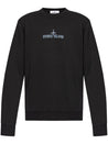 Stone Island-OUTLET-SALE-Sweatshirts SCHWARZ-ARCHIVIST