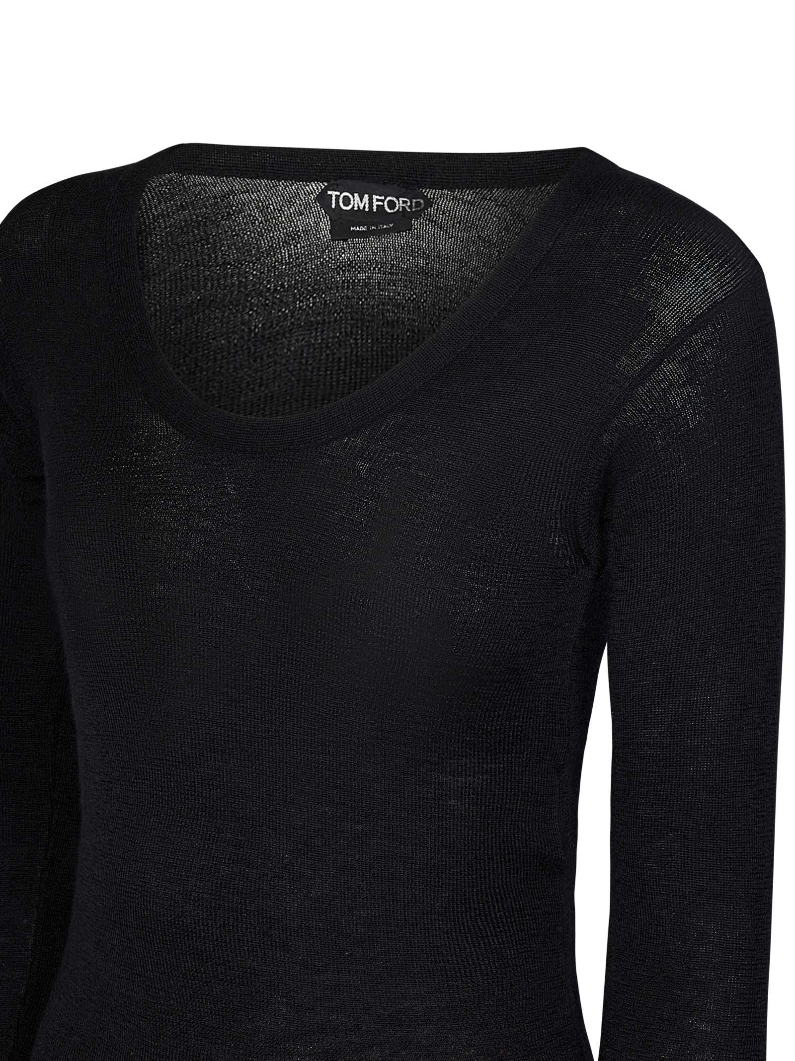 TOM FORD-OUTLET-SALE-Sweatshirts SCHWARZ-ARCHIVIST