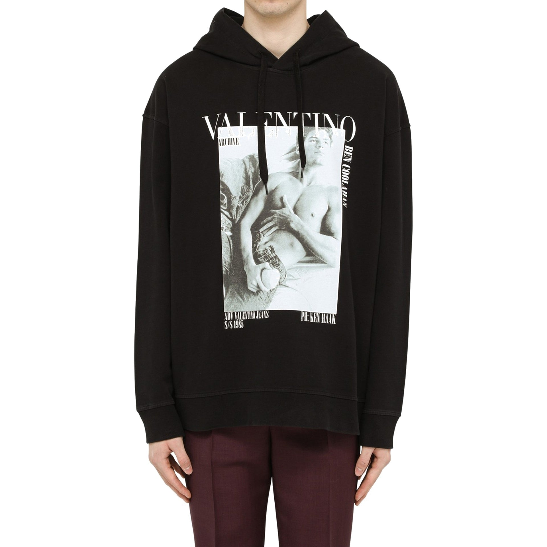 VALENTINO-OUTLET-SALE-Sweatshirts SCHWARZ-ARCHIVIST