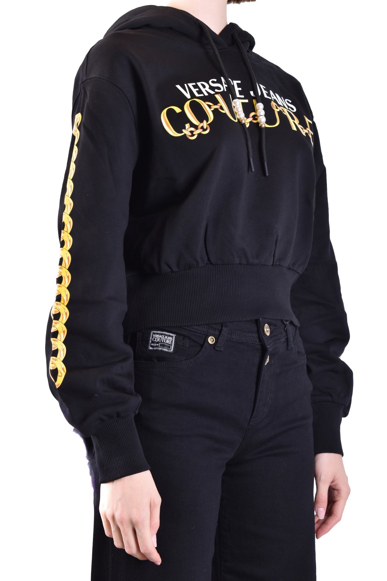 VERSACE JEANS COUTURE-OUTLET-SALE-Sweatshirts SCHWARZ-ARCHIVIST