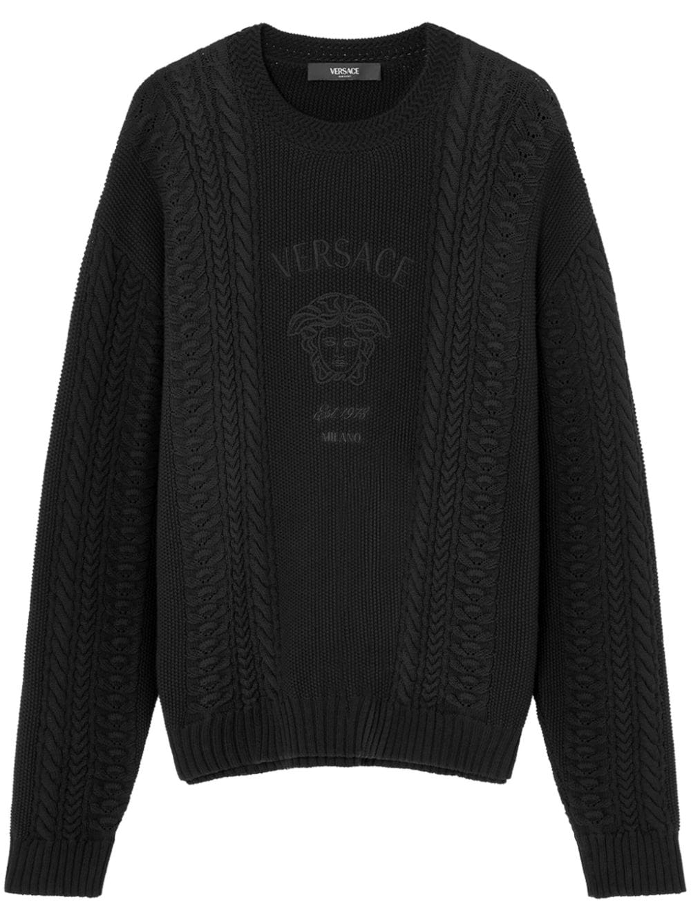 Versace-OUTLET-SALE-Sweatshirts SCHWARZ-ARCHIVIST