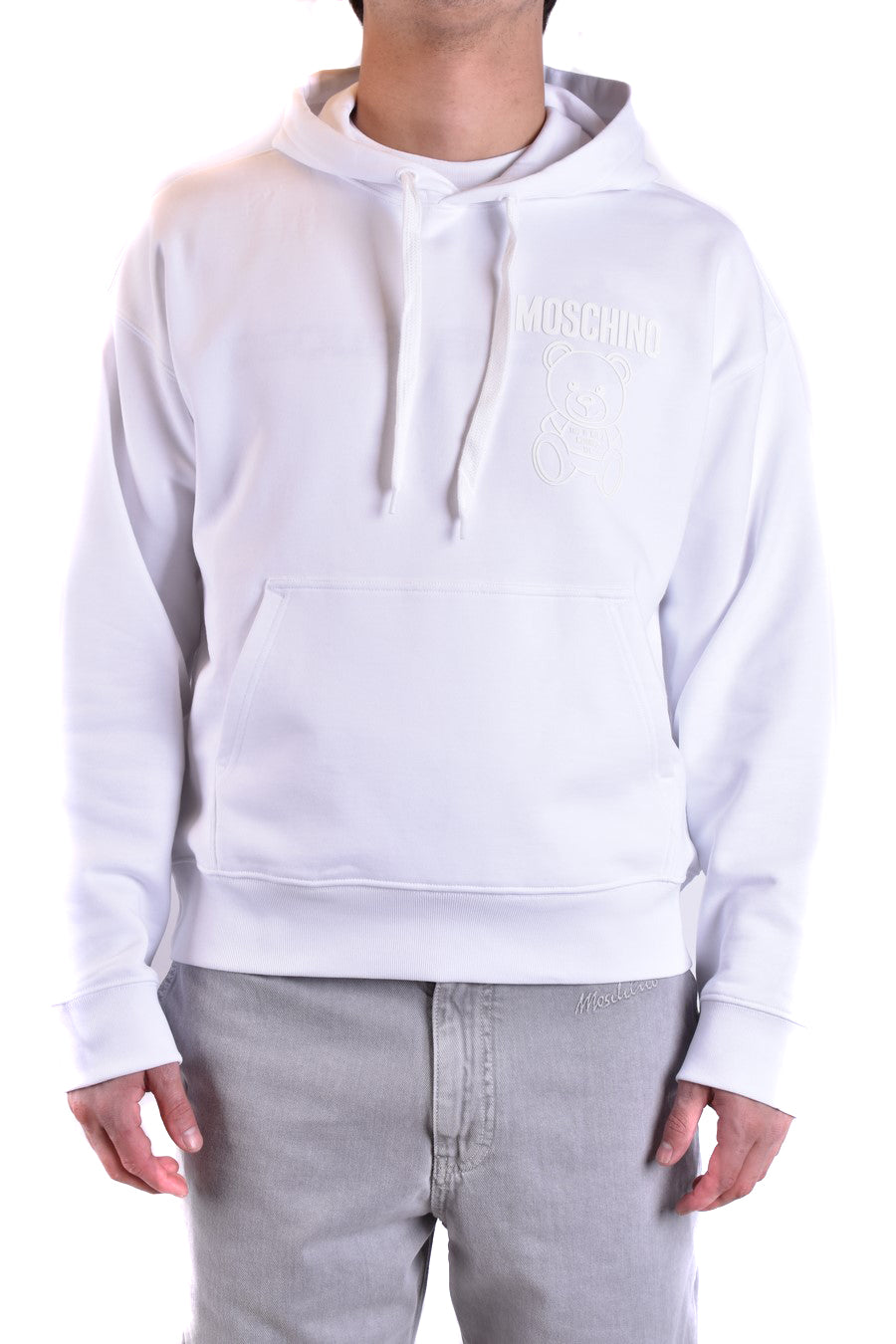 Moschino-OUTLET-SALE-Sweatshirts WEISS-ARCHIVIST