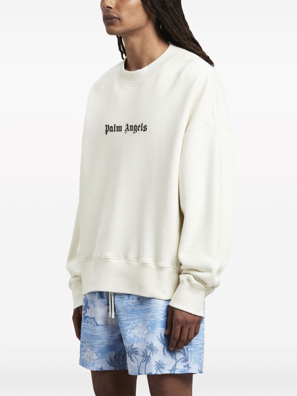 Palm Angels-OUTLET-SALE-Sweatshirts WEISS-ARCHIVIST