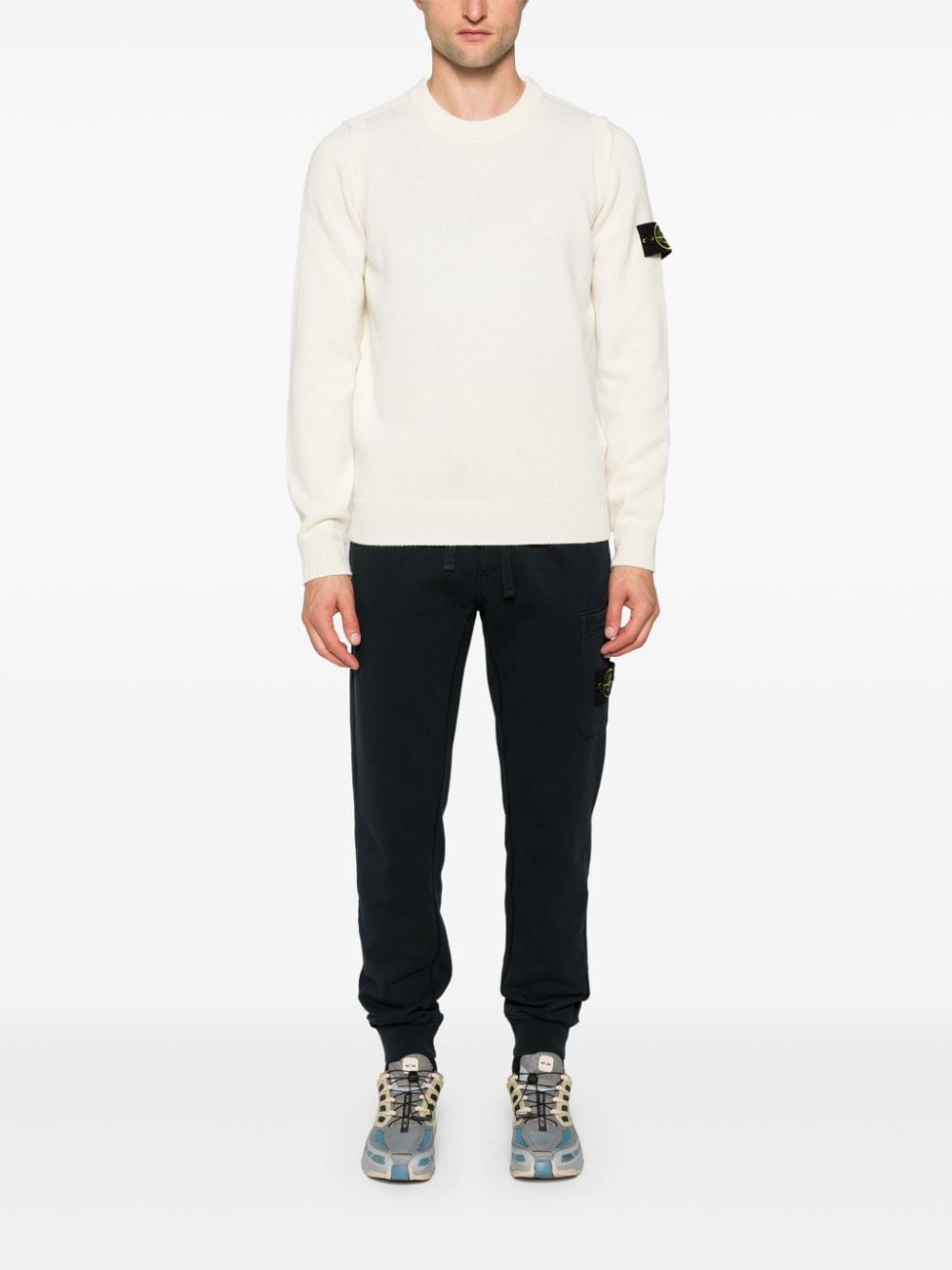 Stone Island-OUTLET-SALE-Sweatshirts WEISS-ARCHIVIST