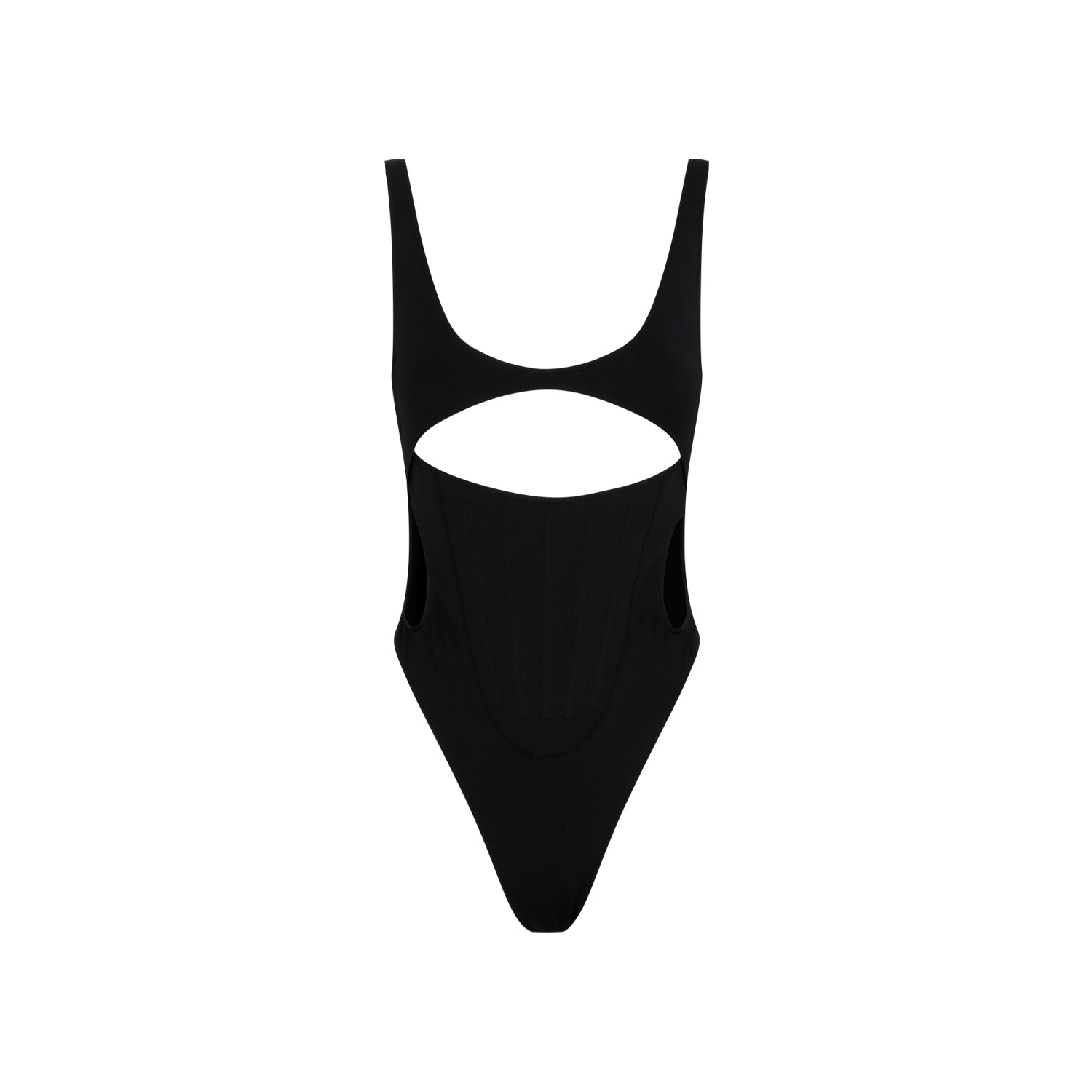 MUGLER-OUTLET-SALE-Swimwear SCHWARZ-ARCHIVIST