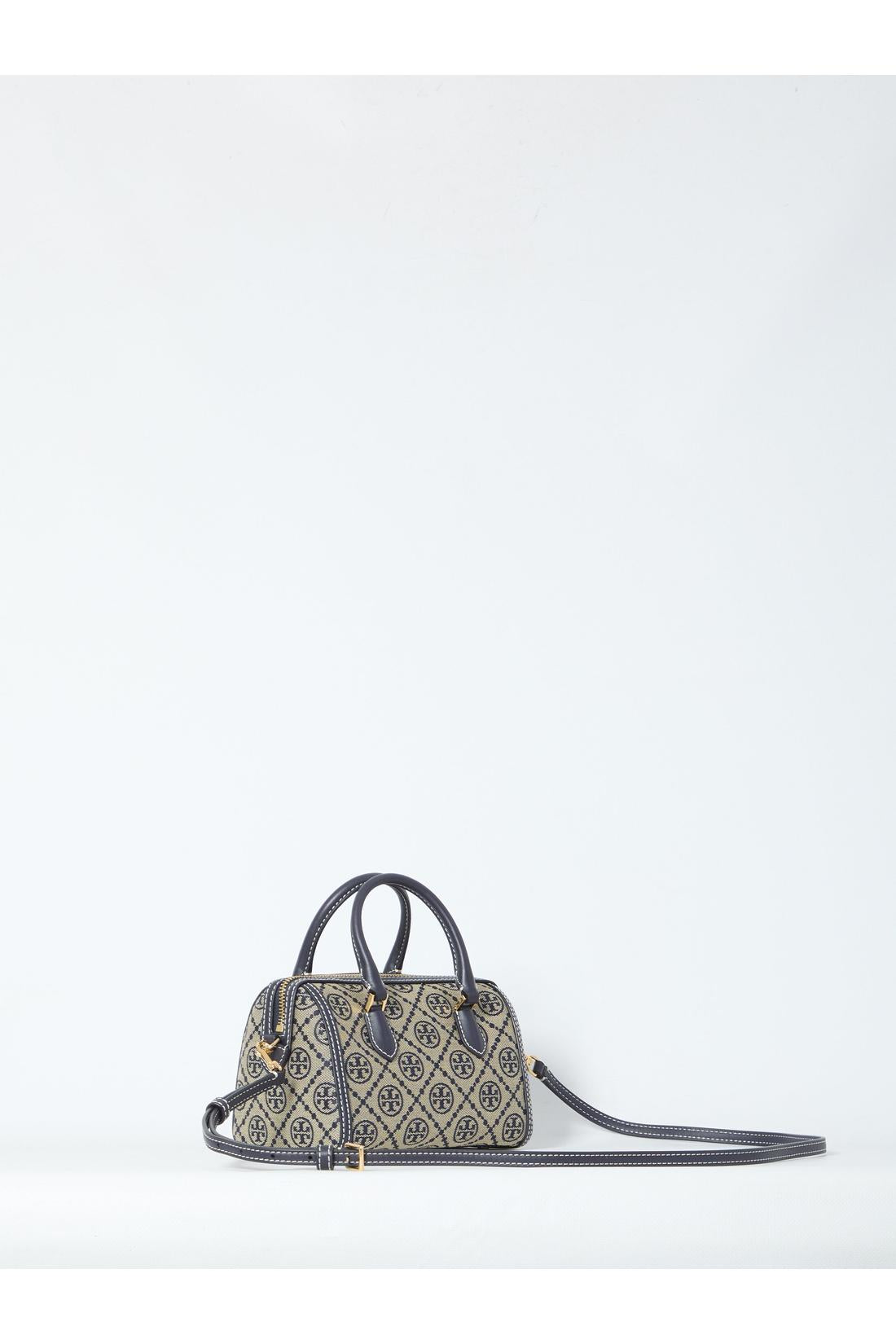 Tory burch-OUTLET-SALE-T Monogram Barrel bag mini-ARCHIVIST