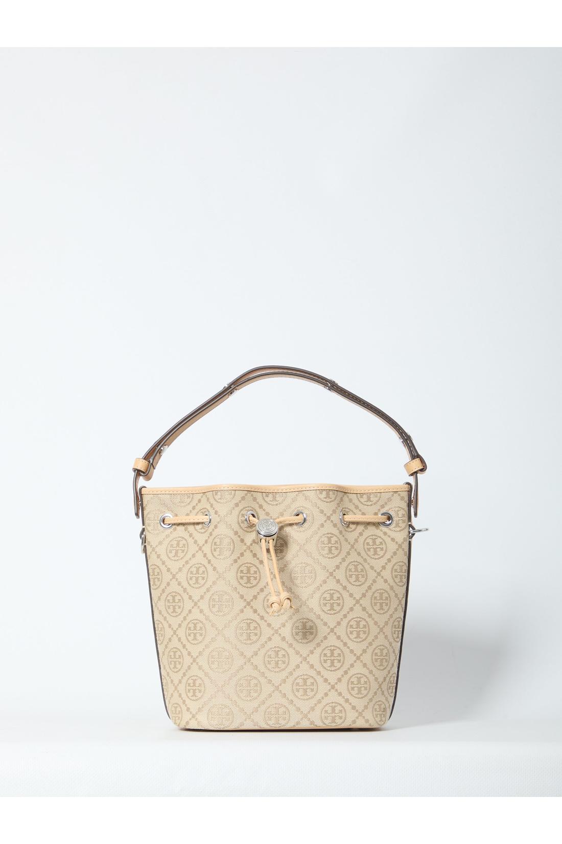 Tory Burch-OUTLET-SALE-T Monogram bucket bag-ARCHIVIST