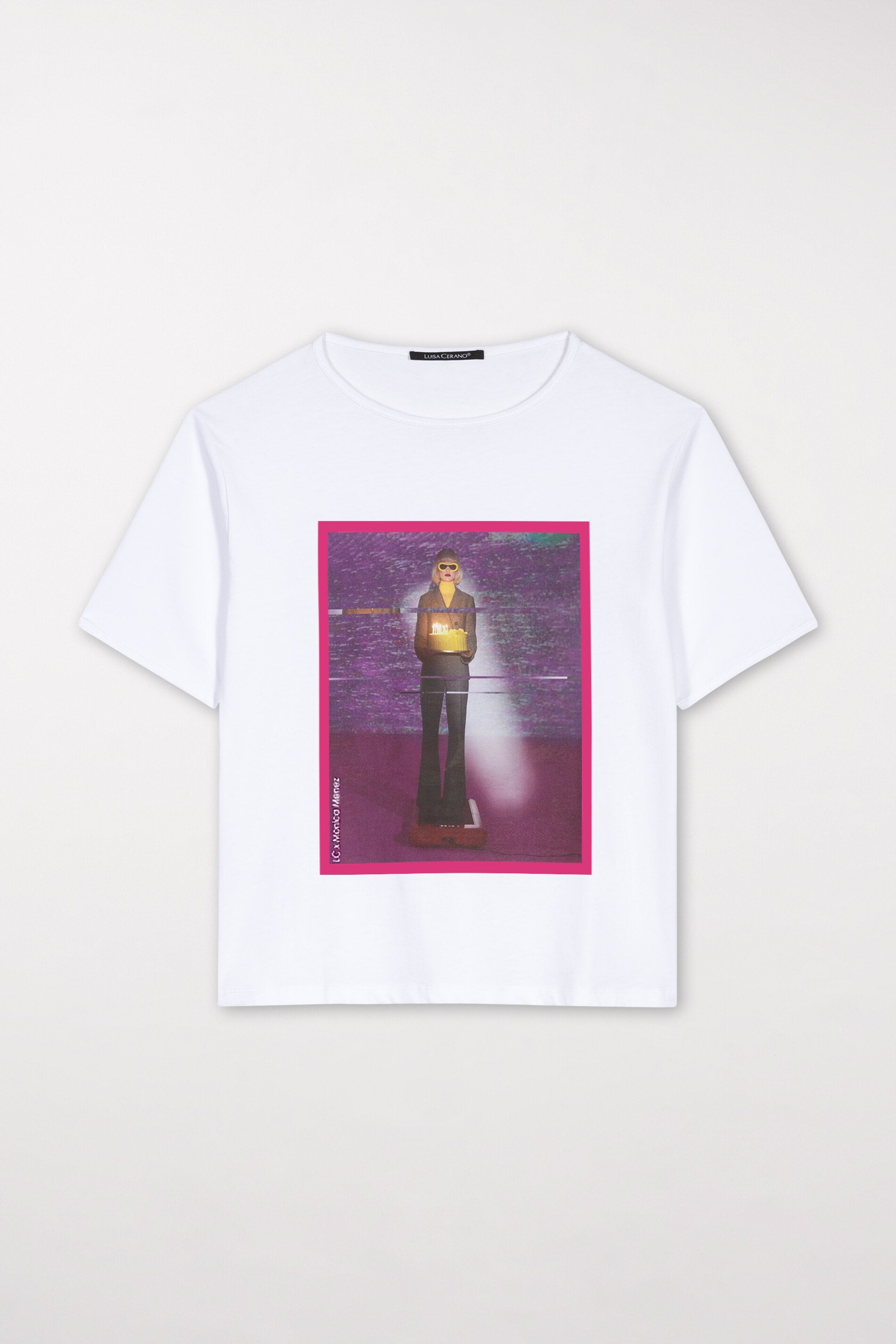 LUISA CERANO-OUTLET-SALE-T-Shirt "Anniversary 25 years"-Shirts-by-ARCHIVIST