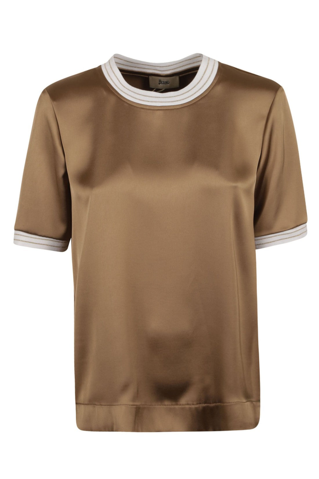 HERNO-OUTLET-SALE-T-Shirt Beige-ARCHIVIST