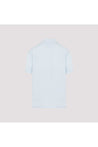 BOTTEGA VENETA-OUTLET-SALE-T-Shirt Blau-ARCHIVIST