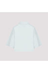 BOTTEGA VENETA-OUTLET-SALE-T-Shirt Blau-ARCHIVIST