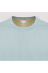 BOTTEGA VENETA-OUTLET-SALE-T-Shirt Blau-ARCHIVIST