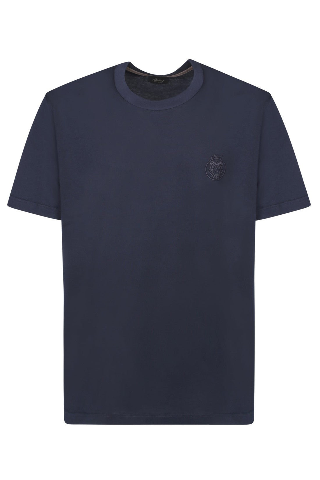 BRIONI-OUTLET-SALE-T-Shirt Blau-ARCHIVIST