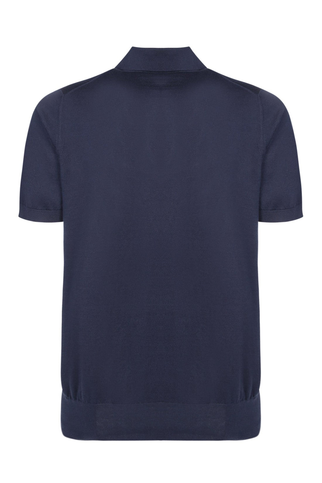 BRUNELLO CUCINELLI-OUTLET-SALE-T-Shirt Blau-ARCHIVIST