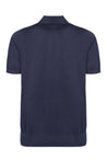 BRUNELLO CUCINELLI-OUTLET-SALE-T-Shirt Blau-ARCHIVIST