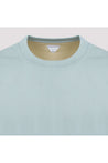 Bottega Veneta-OUTLET-SALE-T-Shirt Blau-ARCHIVIST