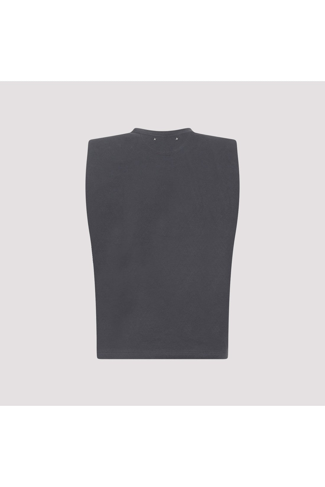 Golden Goose-OUTLET-SALE-T-Shirt Grau-ARCHIVIST