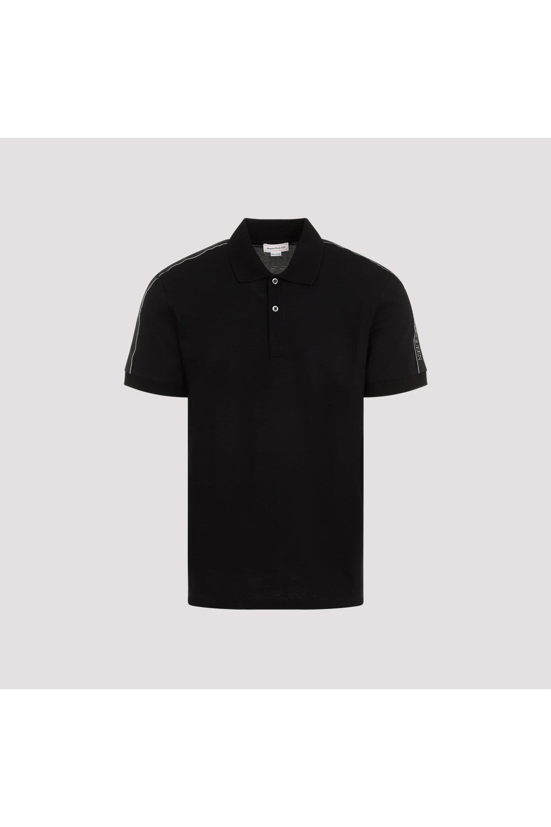 ALEXANDER MCQUEEN-OUTLET-SALE-T-Shirt Schwarz-ARCHIVIST