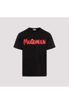 ALEXANDER MCQUEEN-OUTLET-SALE-T-Shirt Schwarz-ARCHIVIST