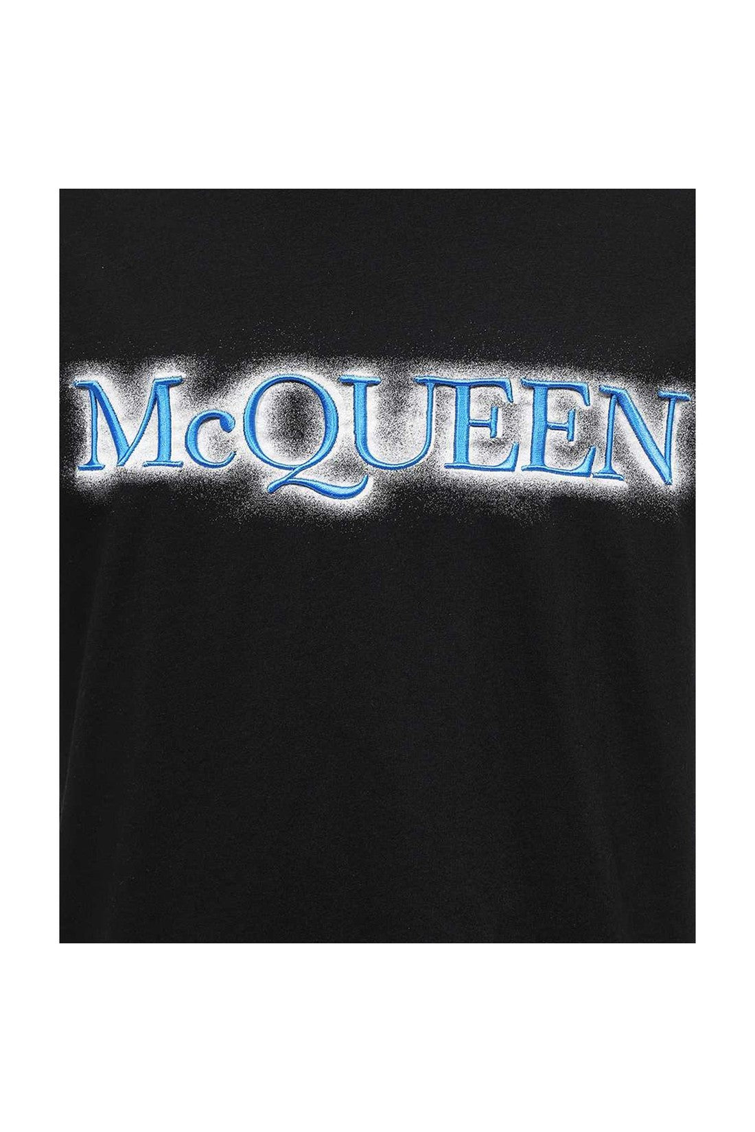 ALEXANDER MCQUEEN-OUTLET-SALE-T-Shirt Schwarz-ARCHIVIST