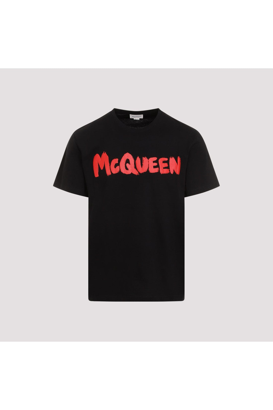 ALEXANDER MCQUEEN-OUTLET-SALE-T-Shirt Schwarz-ARCHIVIST