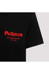 ALEXANDER MCQUEEN-OUTLET-SALE-T-Shirt Schwarz-ARCHIVIST