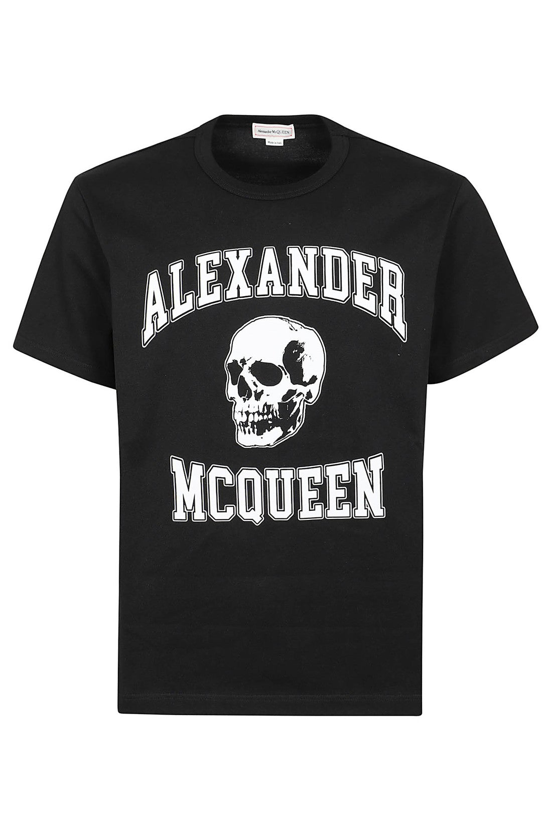 ALEXANDER MCQUEEN-OUTLET-SALE-T-Shirt Schwarz-ARCHIVIST