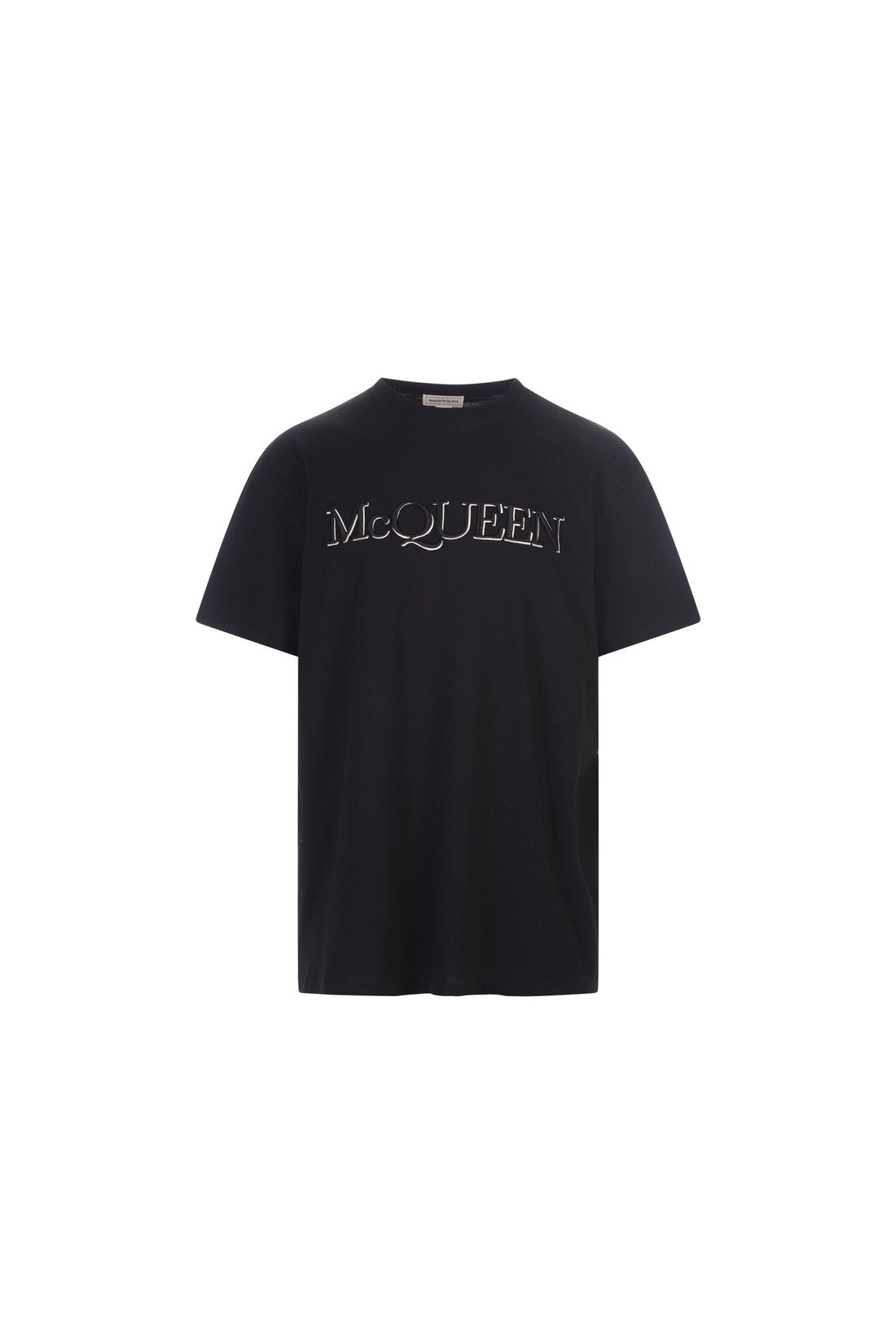 ALEXANDER MCQUEEN-OUTLET-SALE-T-Shirt Schwarz-ARCHIVIST