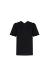 BOTTEGA VENETA-OUTLET-SALE-T-Shirt Schwarz-ARCHIVIST