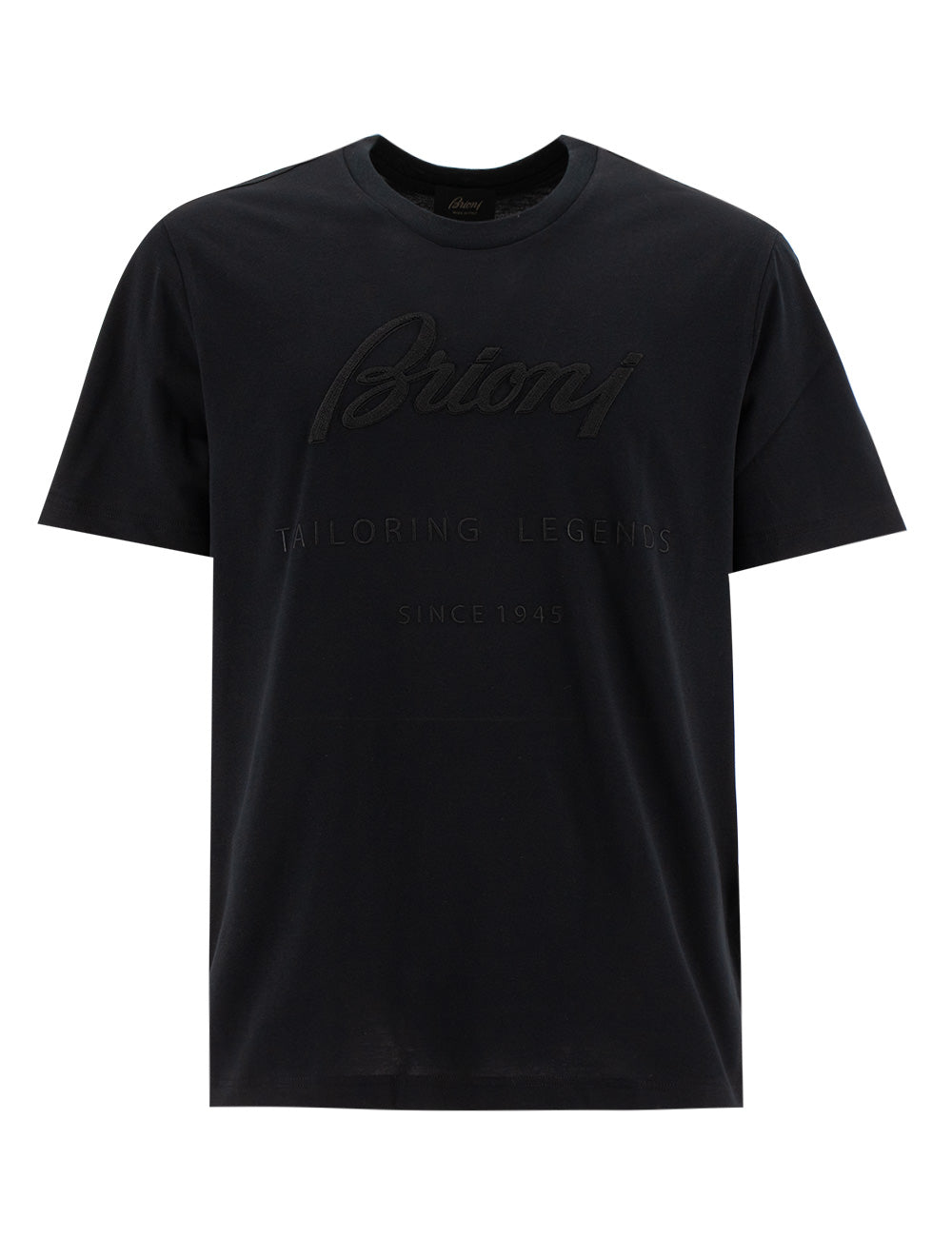 BRIONI-OUTLET-SALE-T-Shirt Schwarz-ARCHIVIST