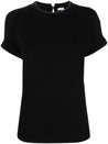 BRUNELLO CUCINELLI-OUTLET-SALE-T-Shirt Schwarz-ARCHIVIST