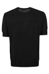 JIL SANDER-OUTLET-SALE-T-Shirt Schwarz-ARCHIVIST