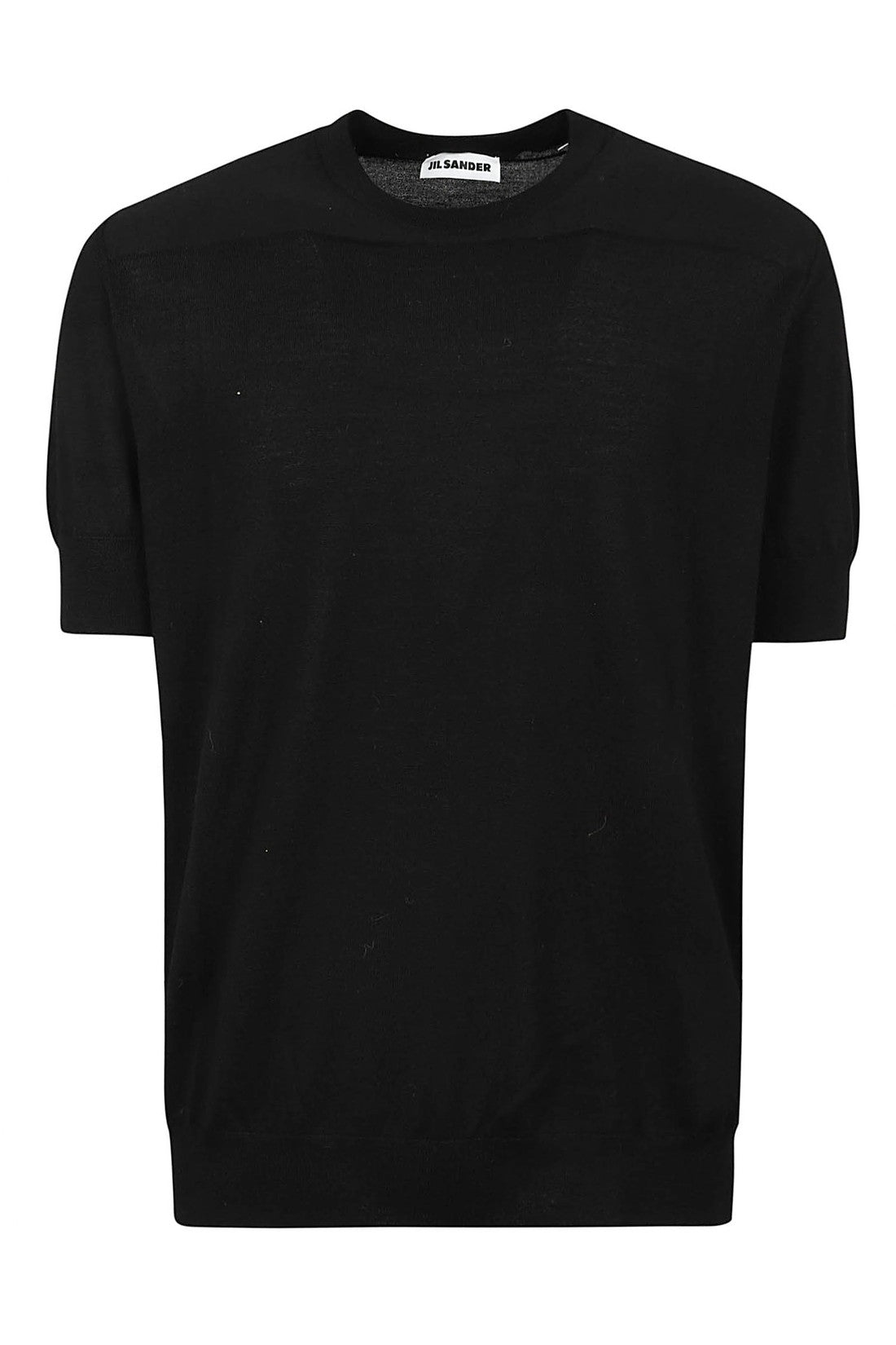 JIL SANDER-OUTLET-SALE-T-Shirt Schwarz-ARCHIVIST