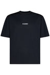 JIL SANDER-OUTLET-SALE-T-Shirt Schwarz-ARCHIVIST