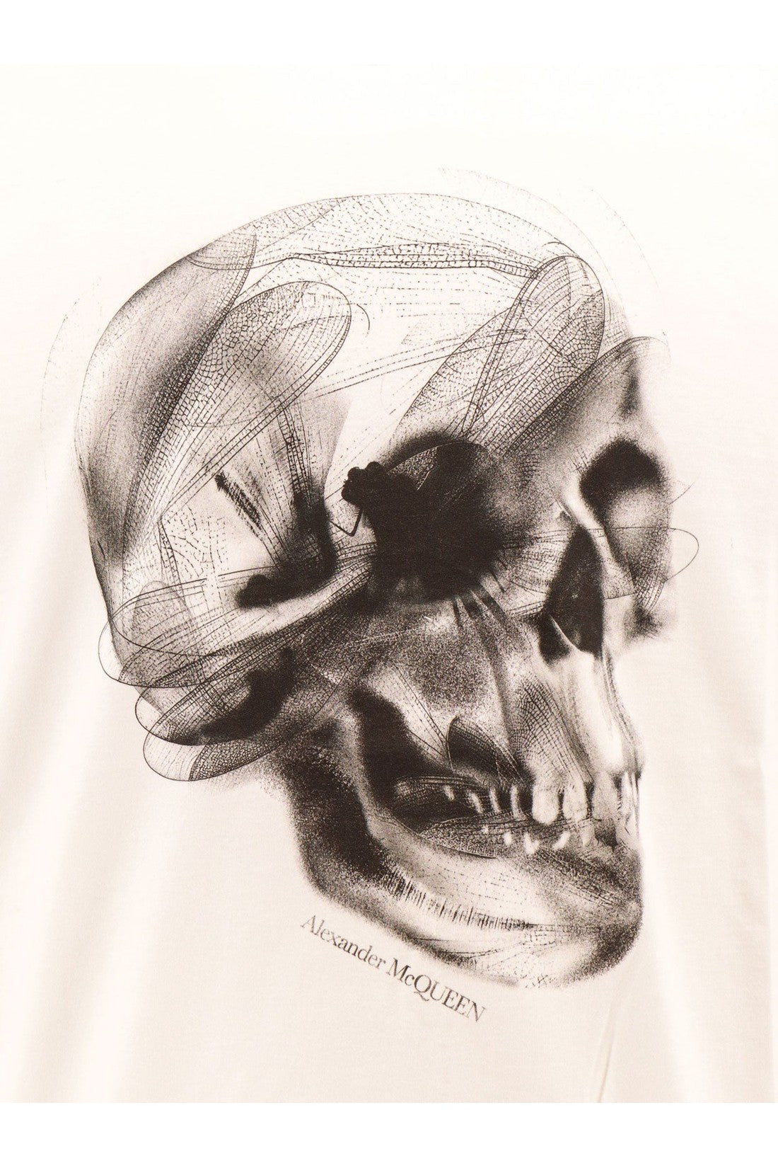 ALEXANDER MCQUEEN-OUTLET-SALE-T-Shirt Weiss-ARCHIVIST