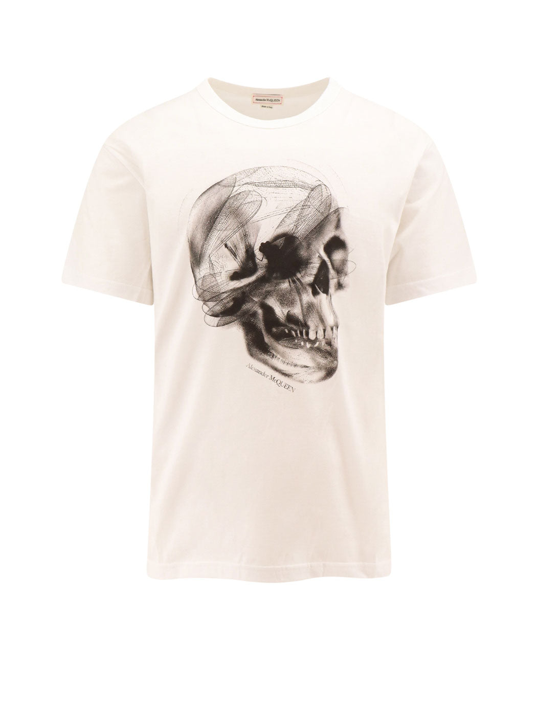 ALEXANDER MCQUEEN-OUTLET-SALE-T-Shirt Weiss-ARCHIVIST