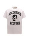 ALEXANDER MCQUEEN-OUTLET-SALE-T-Shirt Weiss-ARCHIVIST