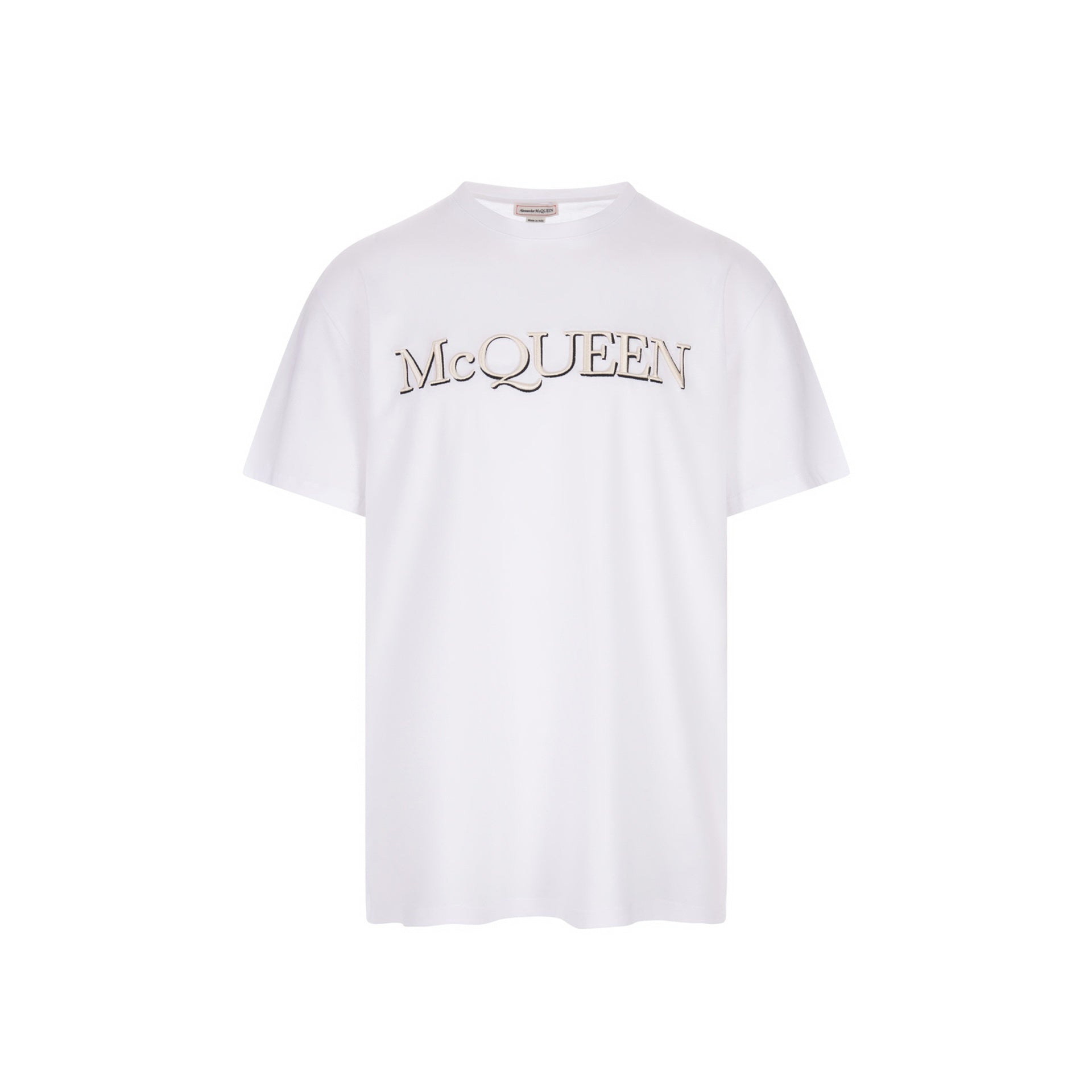 ALEXANDER MCQUEEN-OUTLET-SALE-T-Shirt Weiss-ARCHIVIST